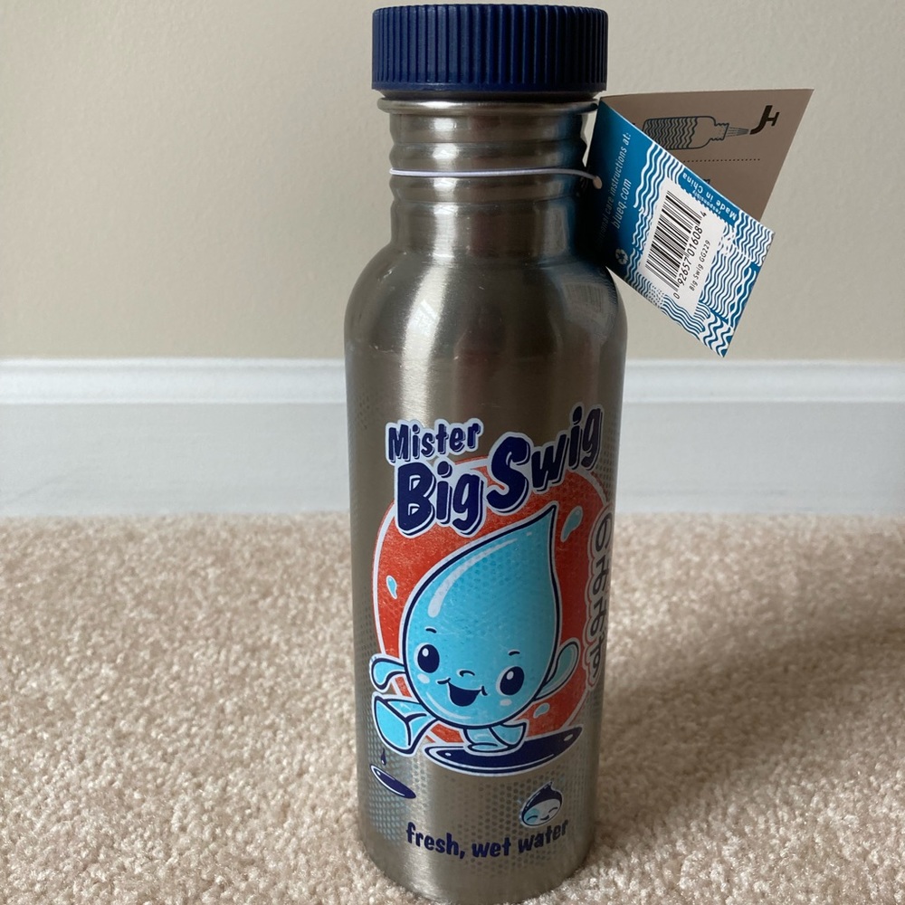 NWT mister big swig water bottle